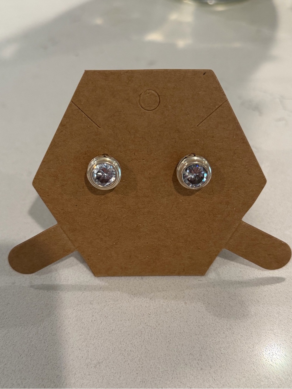 Vintage Silpada Sterling Silver Harlequin Studs.